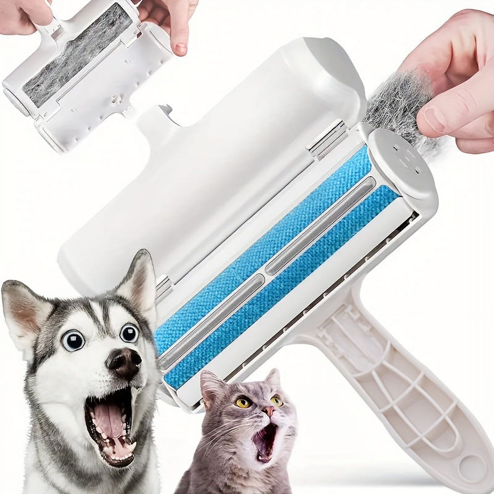 Pet Hair Removal Roller - Reusable Cat and Dog